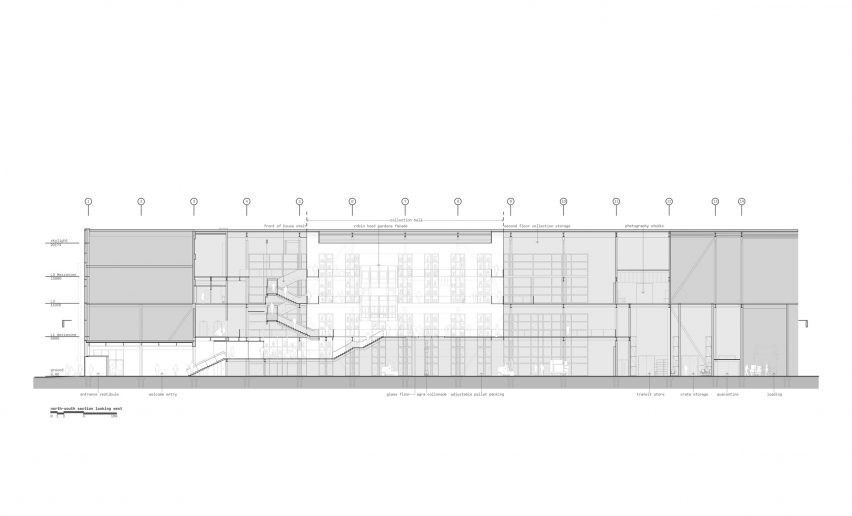 Section of V&A East Storehouse by Diller Scofidio + Renfro