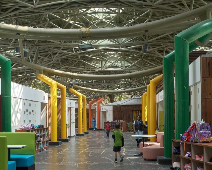 Shiv Nader School by Vastushilpa Sangath