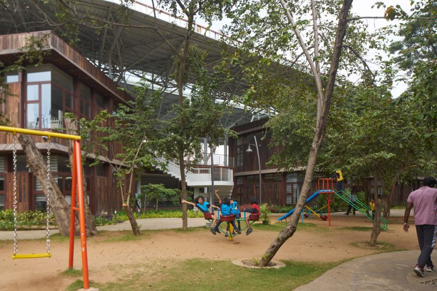 Shiv Nader School by Vastushilpa Sangath