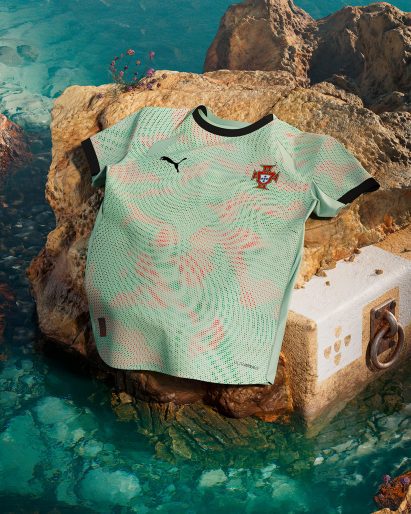 Portugal kit by Puma for Euro 2025