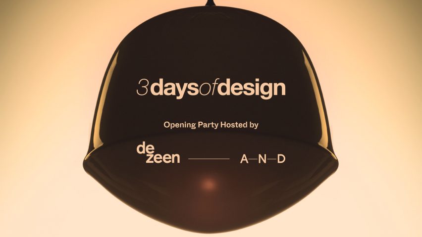 3 Days of Design Opening Party hosted by Dezeen and A-N-D