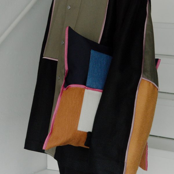 Photo of jacket made from different textiles