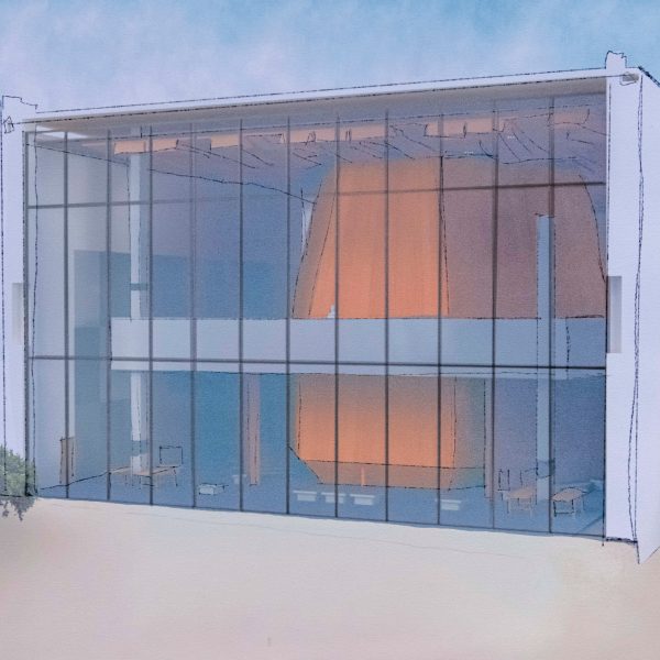 Illustration of a cultural centre