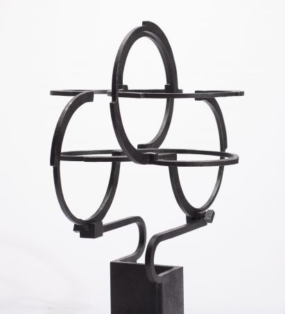 Sculpture made from iron