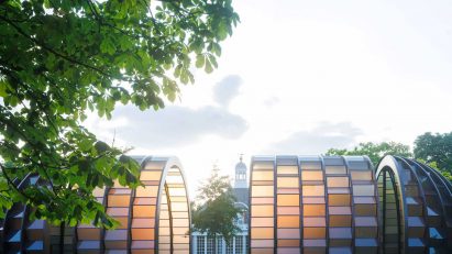 Serpentine Pavilion reflects “a blurring of the boundaries” says architect Marina Tabassum