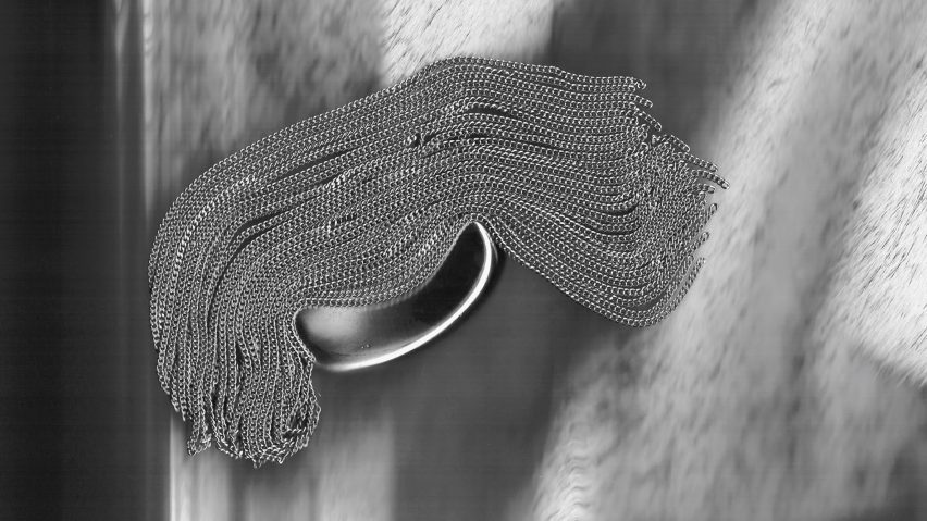 Photo of metal chains