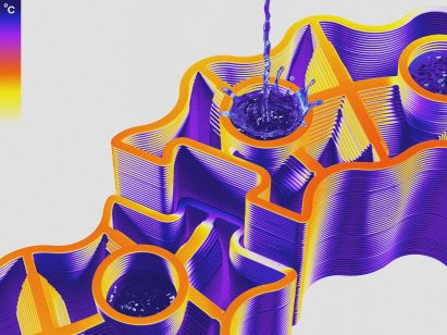 Purple graphic