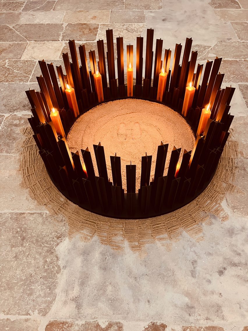 Ring candleholder by AB+AC Architects
