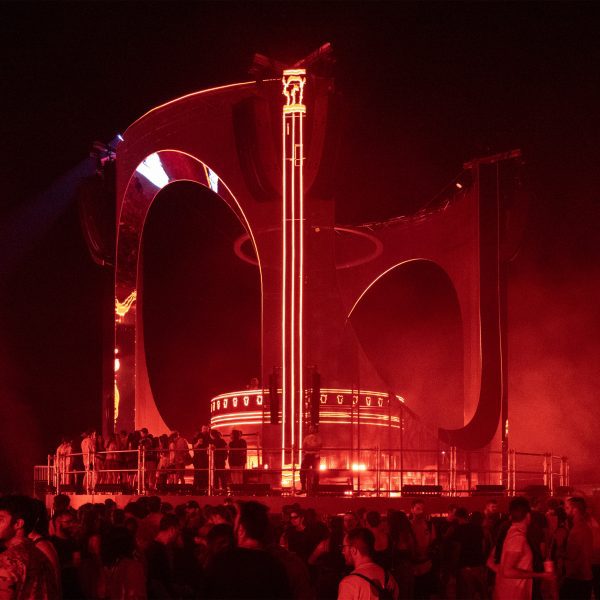 The Temple stage at Adriatic Sound Festival by Stufish