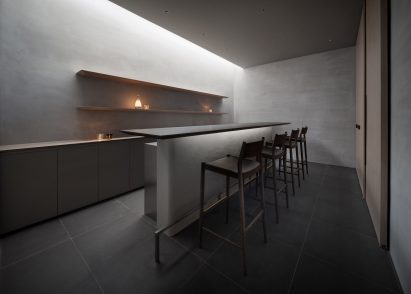 The gallery space
