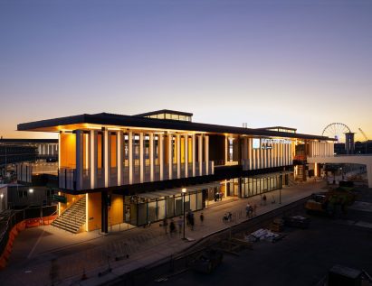 Seattle Ferry Terminal by NBBJ Architects for AIA Architecture awards