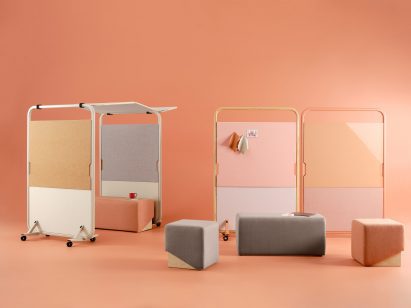 Arches screens by Bisley