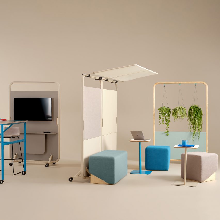 Arches screens by Bisley