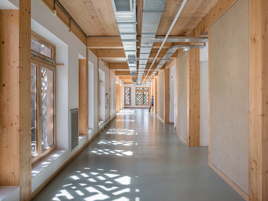 James Baldwin Media Library and Refugee House by Associer