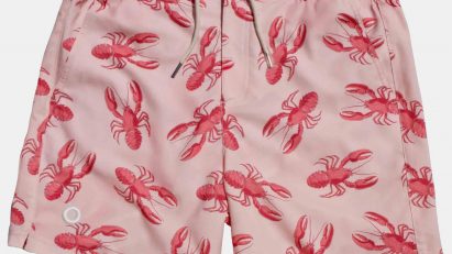 Biodegradable swim shorts by Sheep Inc