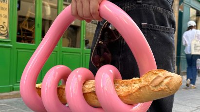 Gustaf Westman designs handbag-style baguette holder
