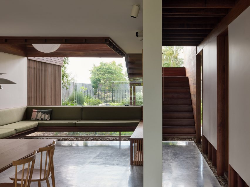 Balmoral Hillside House by Kieron Gait Architects