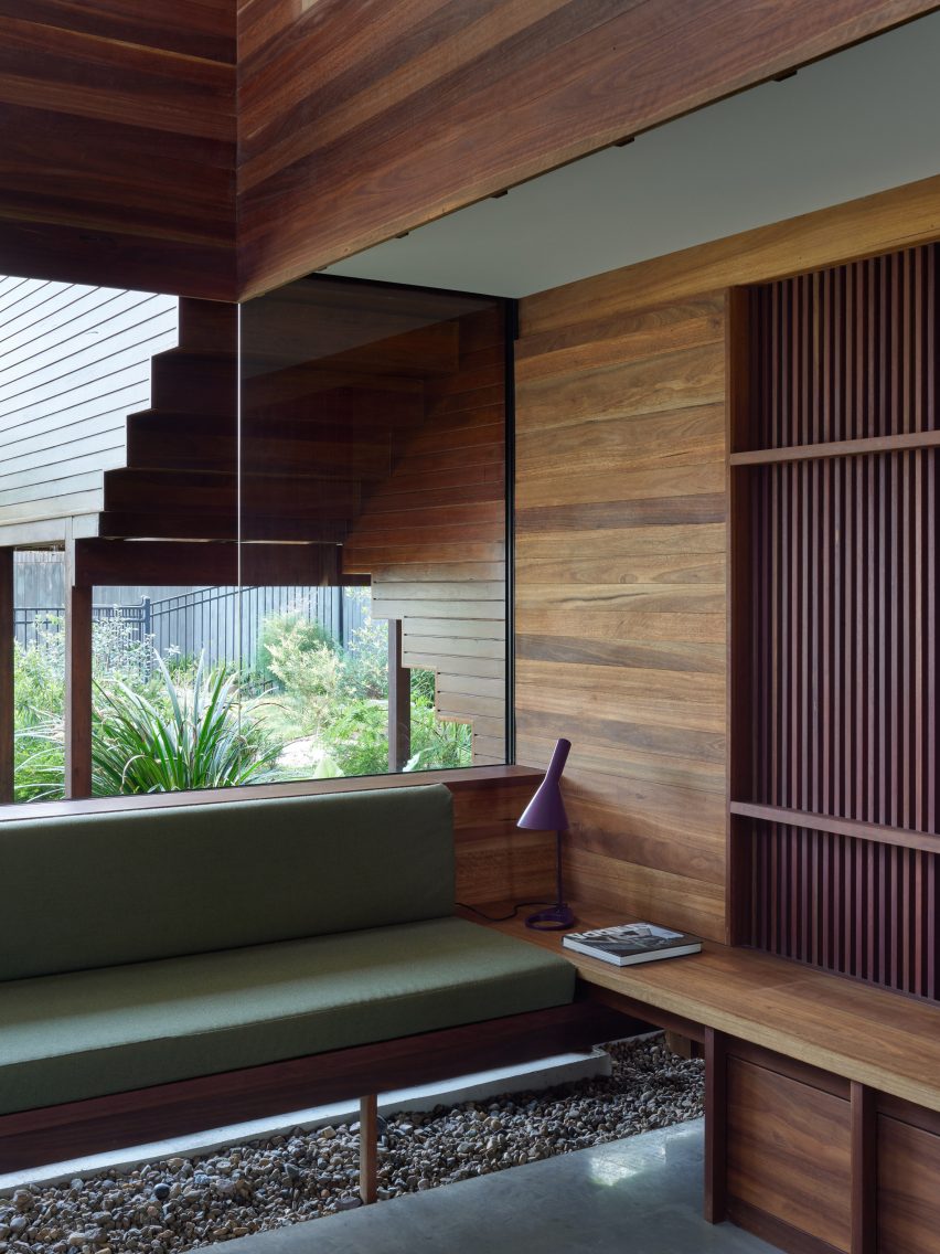 Balmoral Hillside House by Kieron Gait Architects