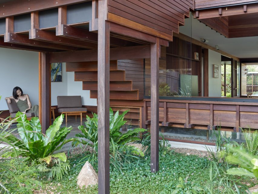 Balmoral Hillside House by Kieron Gait Architects