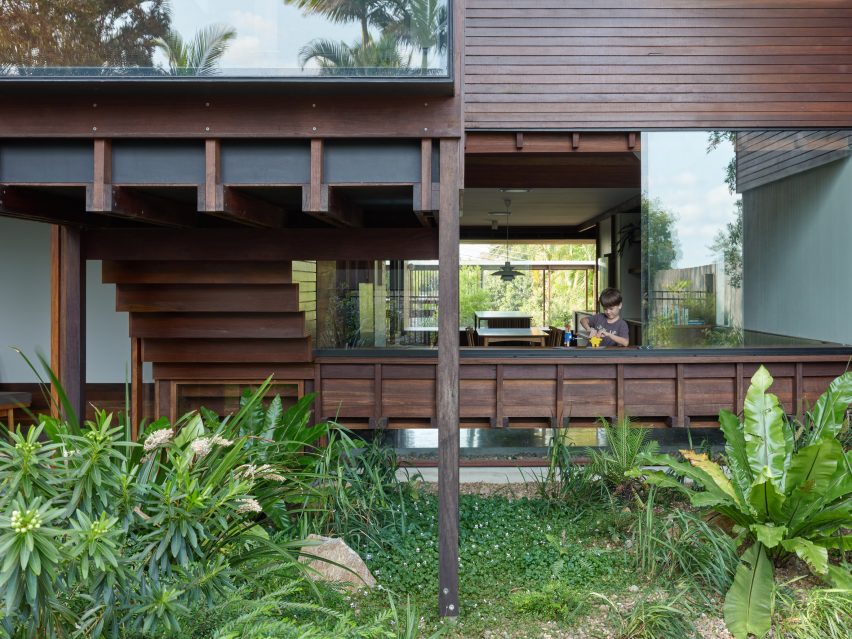 Balmoral Hillside House by Kieron Gait Architects