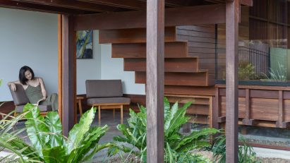 Balmoral Hillside House by Kieron Gait Architects