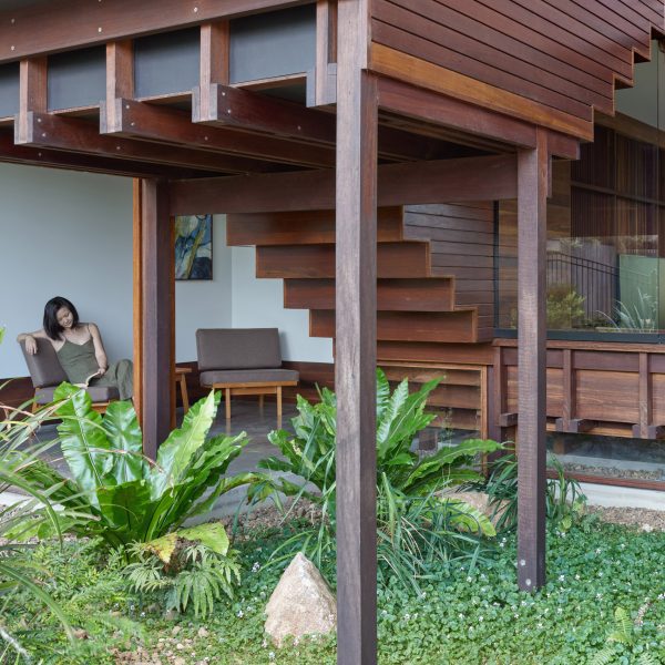 Balmoral Hillside House by Kieron Gait Architects