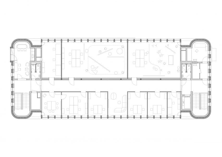 Plan of Kreativinstitut.OWL by Behles & Jochimsen