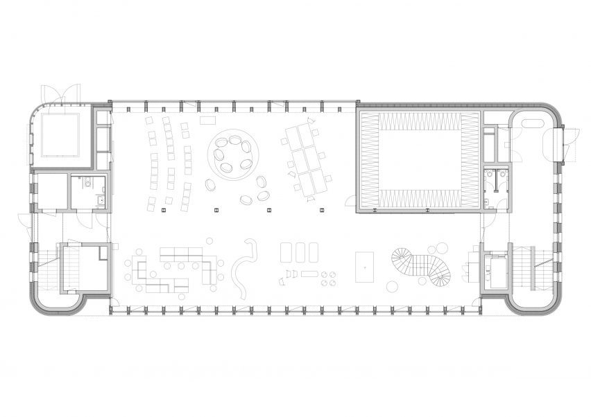 Plan of Kreativinstitut.OWL by Behles & Jochimsen