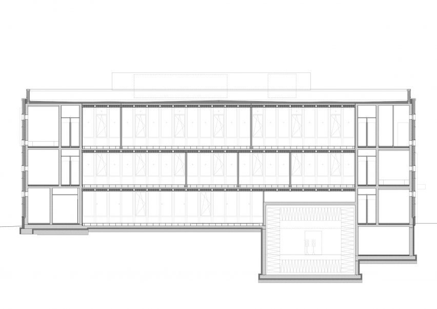 Section of Kreativinstitut.OWL by Behles & Jochimsen