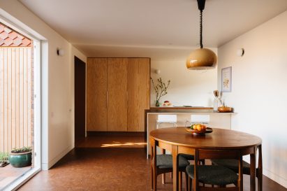 Dining space in London home
