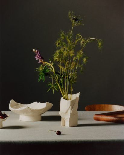 Vases made from chipboard