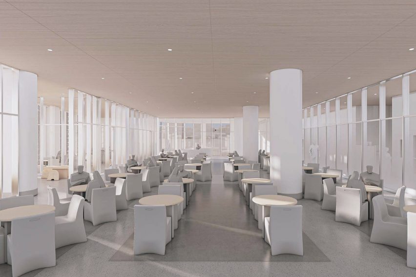 Lobby of jail