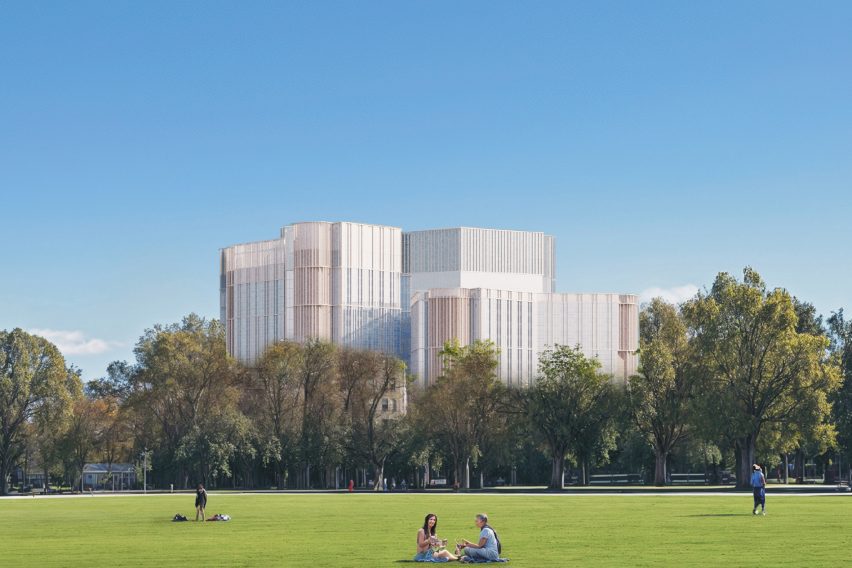 Rendering of jail