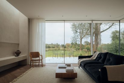 Home with floor to ceiling glazing