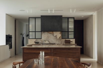 Kitchen in Chalk River House