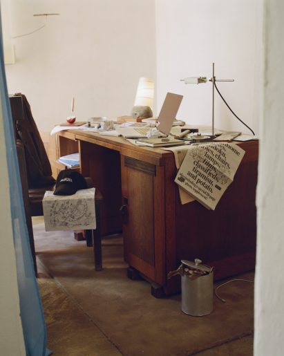 Office within Home from Home installation at 3 Days of Design