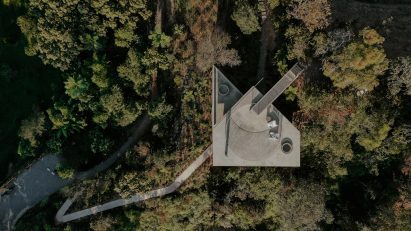 Concrete House in Colombian mountains