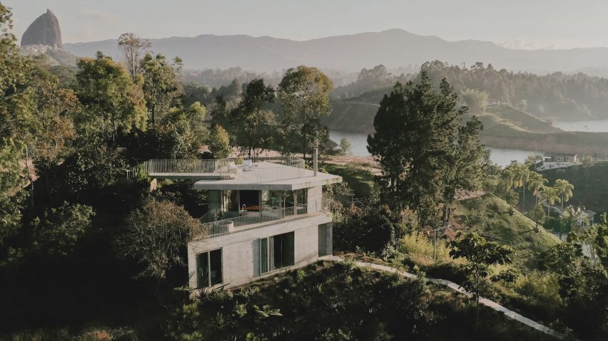 Colombia concrete house