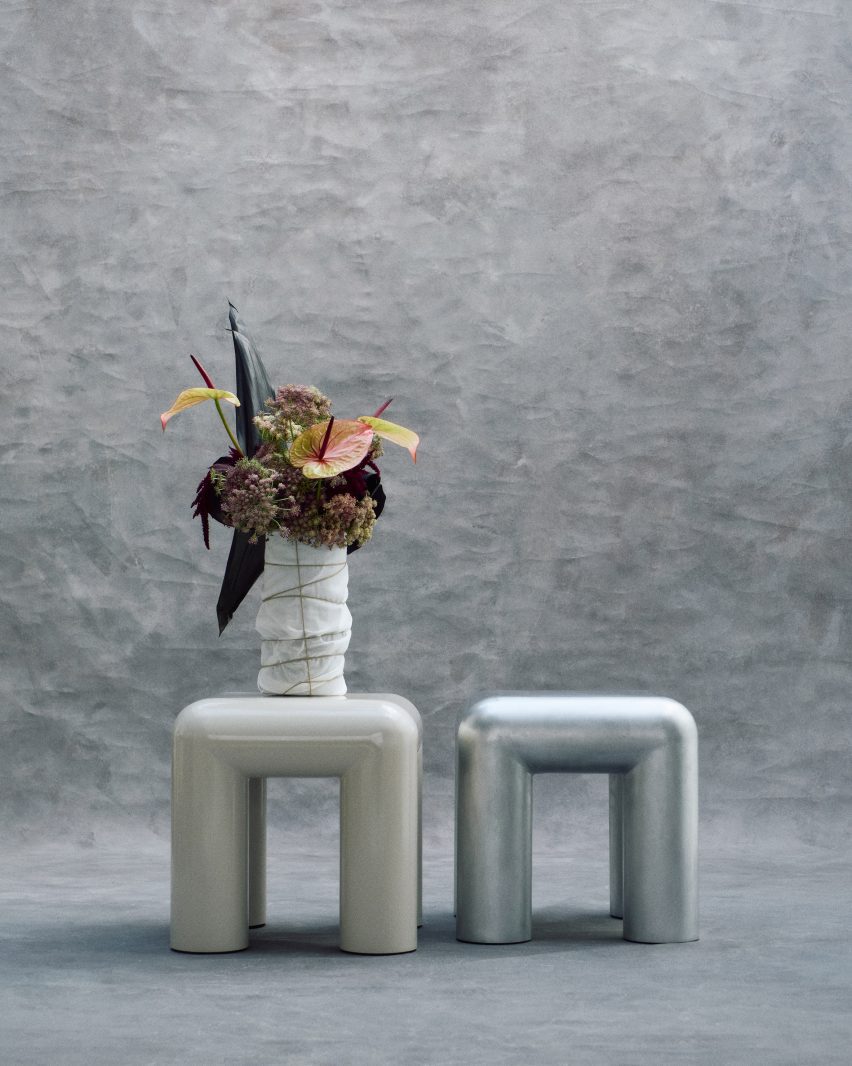 Cubio side table by Formarkivet