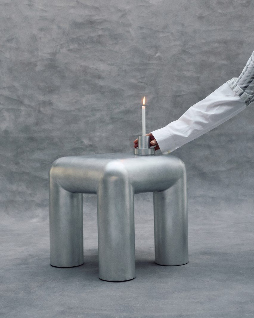 Cubio side table by Formarkivet