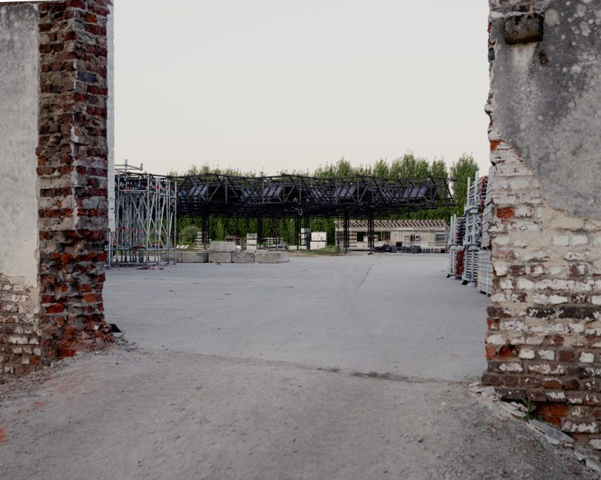Dark Skies sound installation at Horst Arts and Music Festival by Leopold Banchini Architects and Giona Bierens de Haan