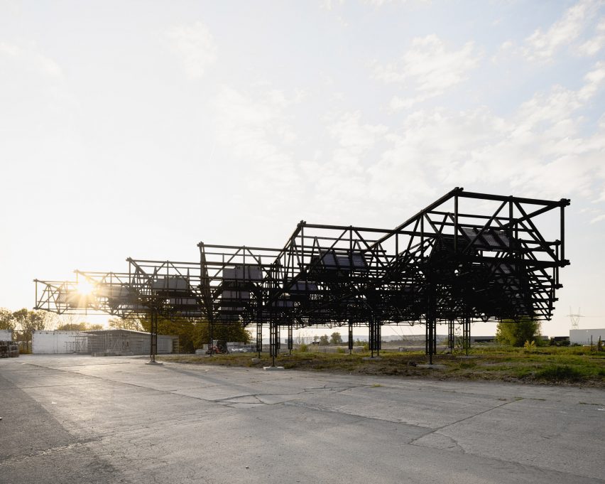 Dark Skies sound installation at Horst Arts and Music Festival by Leopold Banchini Architects and Giona Bierens de Haan