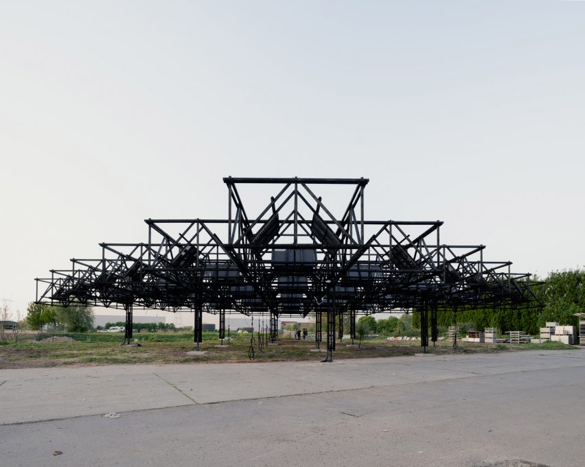 Dark Skies sound installation at Horst Arts and Music Festival by Leopold Banchini Architects and Giona Bierens de Haan