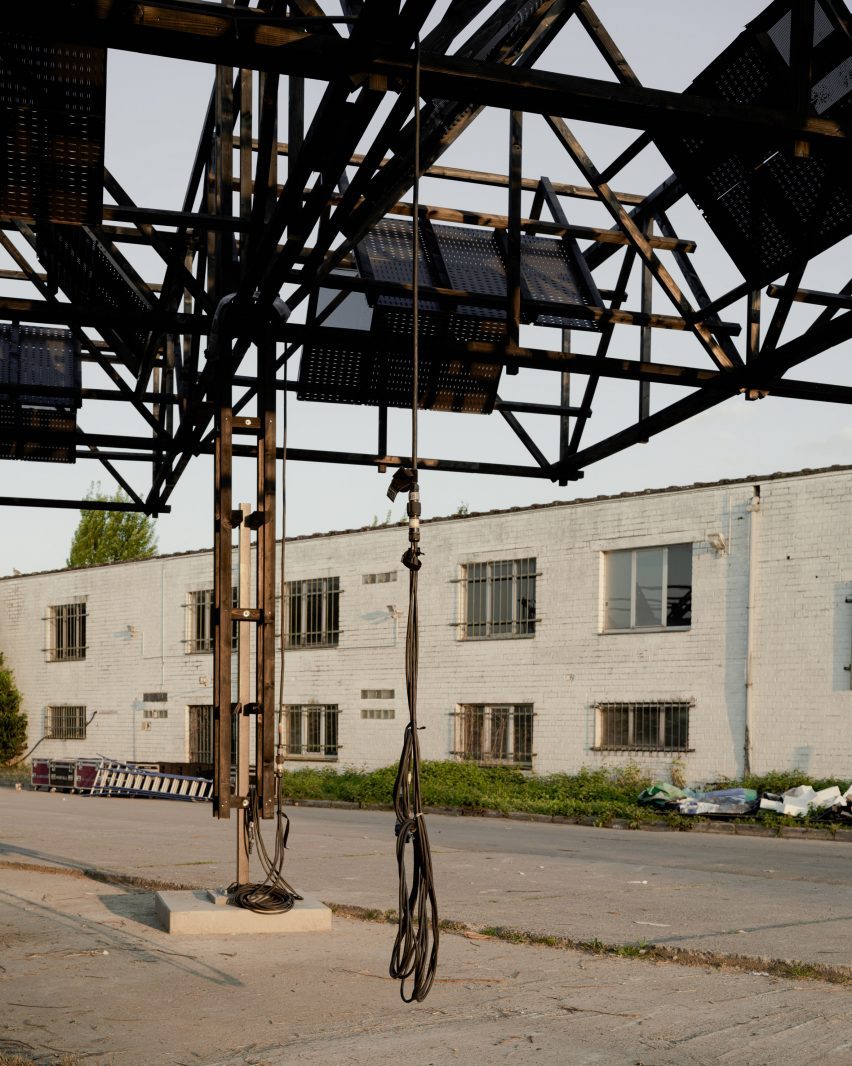 Dark Skies sound installation at Horst Arts and Music Festival by Leopold Banchini Architects and Giona Bierens de Haan