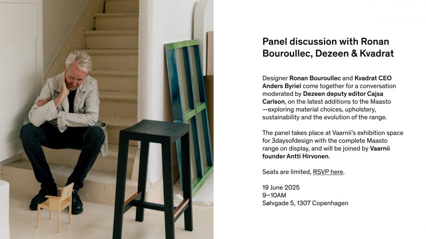 Dezeen x Vaarnii x Kvadrat Talk