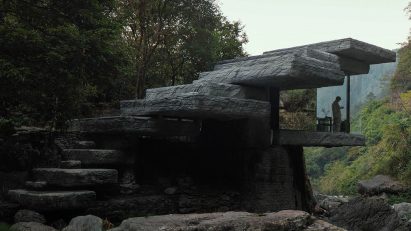 Drifting Stones pavilion China