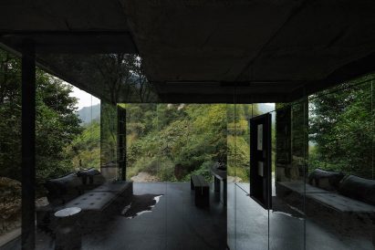 Seating area within pavilion by DoDesign