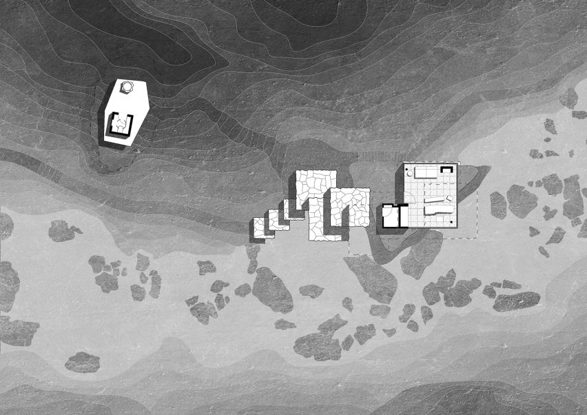 Plan of Drifting Stones by DoDesign
