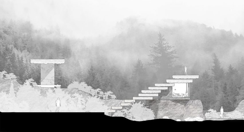 Section of Drifting Stones by DoDesign