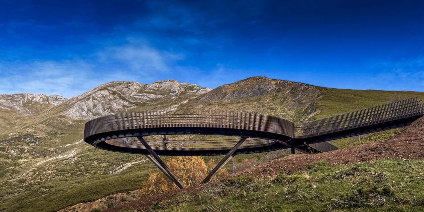 Farrapona Geological Viewpoint by Puerto & Sánchez Arquitectos